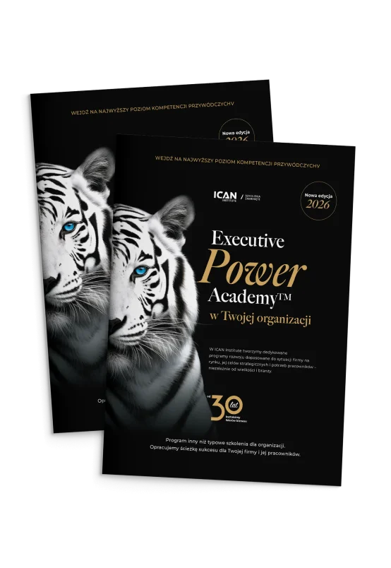 Broszura ICAN Executive Power Academy™ w Twojej organizacji