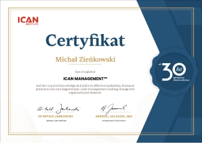 Certyfikat ICAN Management™ 2026